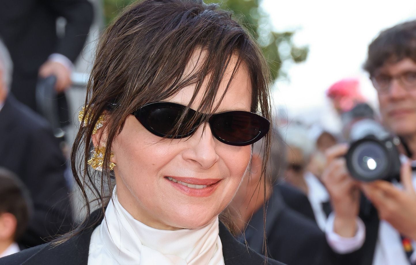 Juliette Binoche “lamenta” la palabra “fascista” en el foro anti-Bolloré Juliette Binoche “lamenta” la palabra “fascista” en el foro anti-Bolloré